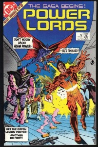 Power Lords Comic Book Cover